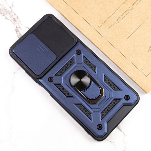 Ударостійкий чохол Camshield Serge Ring для Samsung Galaxy A14 4G/5G Синій 269778 фото