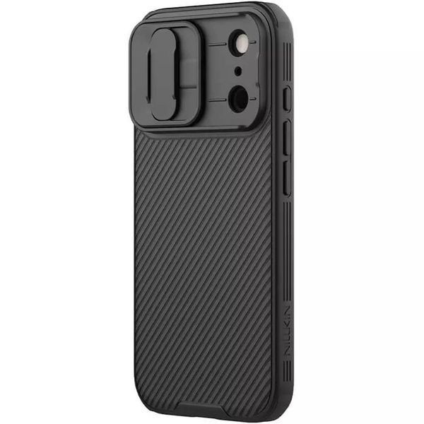 Карбонова накладка Nillkin CamShield Pro Magnetic для Apple iPhone 17 Pro (6.3") Black 398584 фото