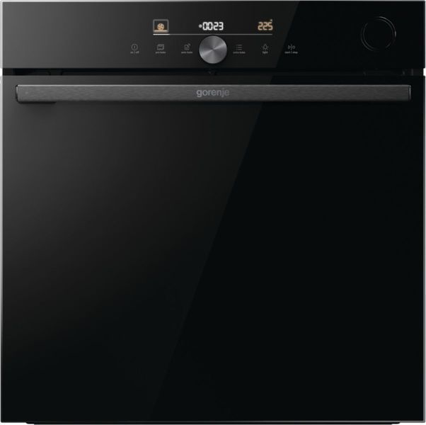 Духова шафа Gorenje електрична, 77л, A+, пара, дисплей, Wi-Fi, чорний (BSA6747DGWI) 367933 фото