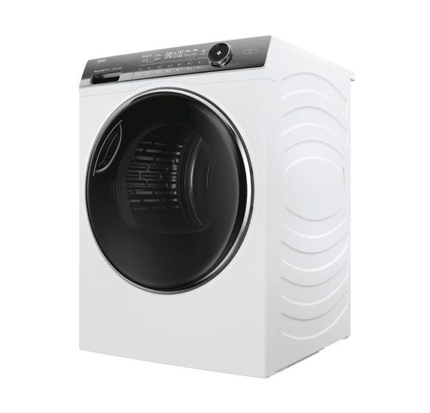 Сушильна машина Haier тепловий насос, 9кг, A+++, 59,5см, дисплей, пара, білий (HD90-A3Q979U1-S) 373707 фото
