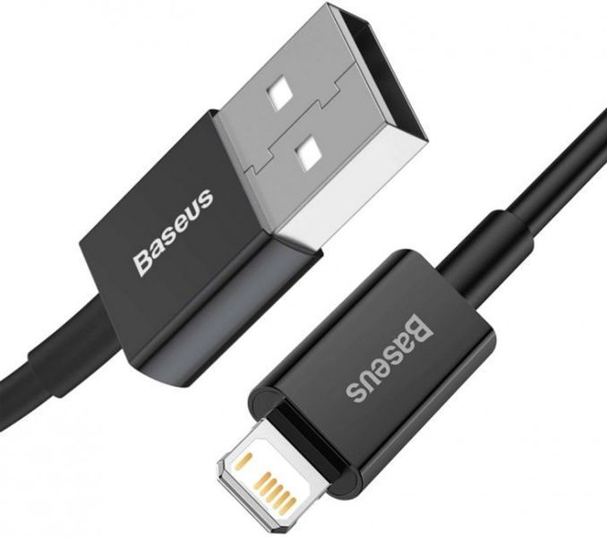 Кабель Baseus Superior Series Lightning 2.4A (CALYS-C01) Black 2m 214775 фото