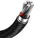 Кабель Baseus Cafule Metal Data Type-C 66W (1m) CAKF000101 Black 253541 фото 8