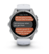 Смарт-годинник Garmin Fenix 8 43mm AMOLED Silver with Whitestone Silicone Band (010-02903-00) 323565 фото 2