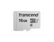 Карта пам'яті Transcend microSD 16GB C10 UHS-I R95/W10MB/s + SD (TS16GUSD300S-A) 371607 фото 1