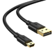 Кабель UGREEN US132 USB-А 2.0 Male To Mini USB 5pin Male Cable 1m (10355) Black 283267 фото 1