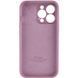Чохол Silicone Case Full Camera Protective (AA) для Apple iPhone 15 Pro (6.1") Ліловий / Lilac Pride 280219 фото 6