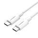 Кабель UGREEN US264 USB Type-C To USB Type-C 60W ABS Cover 3A 2m White (60520) 278803 фото 2