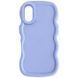 Чохол TPU Ripple для Apple iPhone X / XS (5.8") Lilac Blue 376535 фото 1