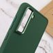 TPU чохол Bonbon Metal Style для Samsung Galaxy S24 Зелений / Army green 284971 фото 5