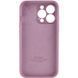 Чохол Silicone Case Full Camera Protective (AA) для Apple iPhone 15 Pro (6.1") Ліловий / Lilac Pride 280219 фото 2