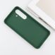 TPU чохол Bonbon Metal Style для Samsung Galaxy S24 Зелений / Army green 284971 фото 9