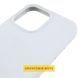 Чохол Silicone Case (AA) Logo with MagSafe для Apple iPhone 17 (6.3") Білий / White 392994 фото 4