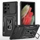 Ударостійкий чохол Camshield Army Ring для Samsung Galaxy S25 Ultra Чорний / Black 345467 фото 1