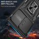 Ударостійкий чохол Camshield Army Ring для Samsung Galaxy S25 Ultra Чорний / Black 345467 фото 7