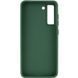 TPU чохол Bonbon Metal Style для Samsung Galaxy S24 Зелений / Army green 284971 фото 3