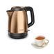 Електрочайник Tefal Coppertinto 1.7л, Strix, нержавіюча сталь, бронзовий (KI280G10) 369955 фото 7