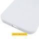 Чохол Silicone Case (AA) Logo with MagSafe для Apple iPhone 17 (6.3") Білий / White 392994 фото 5