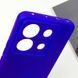 Чохол TPU GETMAN Liquid Silk Full Camera для Xiaomi Poco X6 Pro Синій / Iris 397125 фото 6