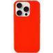 Чохол Silicone Case Full Protective (AA) NO LOGO для Apple iPhone 15 Pro (6.1") Червоний / Red 348950 фото 1