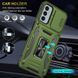 Ударостійкий чохол Camshield Army Ring для Samsung Galaxy M34 5G Оливковий / Army Green 283620 фото 3