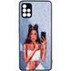 TPU+PC чохол Prisma Ladies для Samsung Galaxy A51 Black in White 264108 фото 2