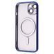 Чохол Metal Matte Case with Magnetic Ring iPhone 13 deep purple 386862 фото 2