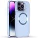 TPU чохол Bonbon Metal Style with MagSafe для Apple iPhone 14 Pro (6.1") Блакитний / Mist Blue 270702 фото 1