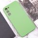 Чохол Silicone Cover Lakshmi Full Camera (AAA) для Samsung Galaxy S24 М'ятний / Mint 286902 фото 3