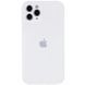 Чохол Silicone Case Full Camera Protective (AA) для Apple iPhone 12 Pro Max (6.7") Білий / White 217207 фото 1
