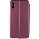 Шкіряний чохол (книжка) Classy для Xiaomi Redmi 9A Бордовий 245382 фото 2