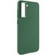 TPU чохол Bonbon Metal Style для Samsung Galaxy S24 Зелений / Army green 284971 фото 1