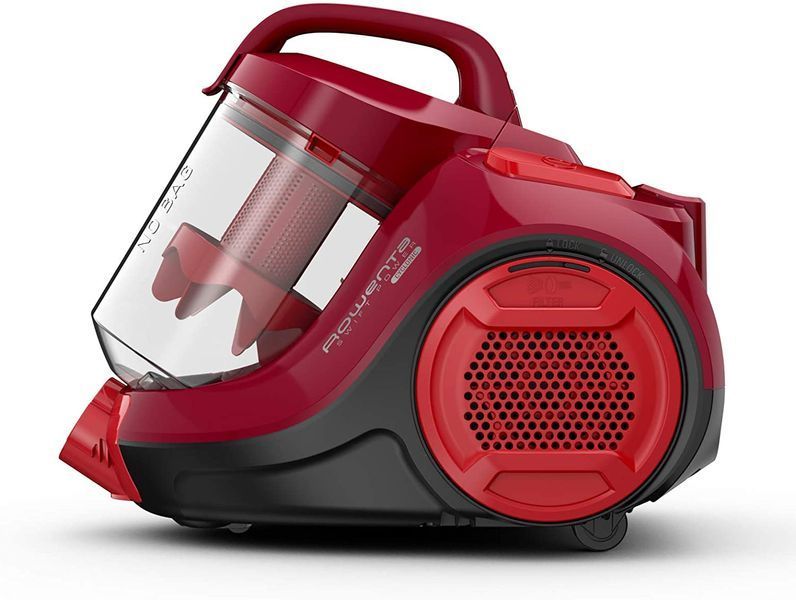 Пилосос Rowenta контейнерний Swift Power Cyclonic, 750Вт, конт пил -1.2л, НЕРА, червоний (RO2913EA) 373741 фото