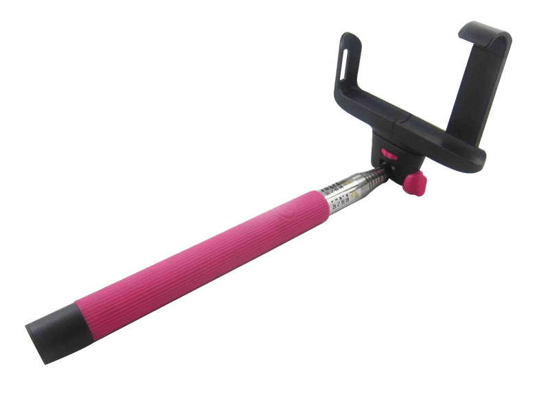 Monopod Selfi whith 3.5mm Jack supporting Z07-5S Pink 61758 фото