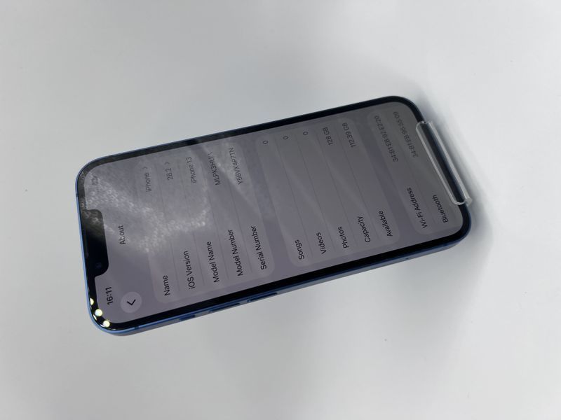 Смартфон Apple iPhone 13 128Gb trade-in Blue 1768 417180 фото