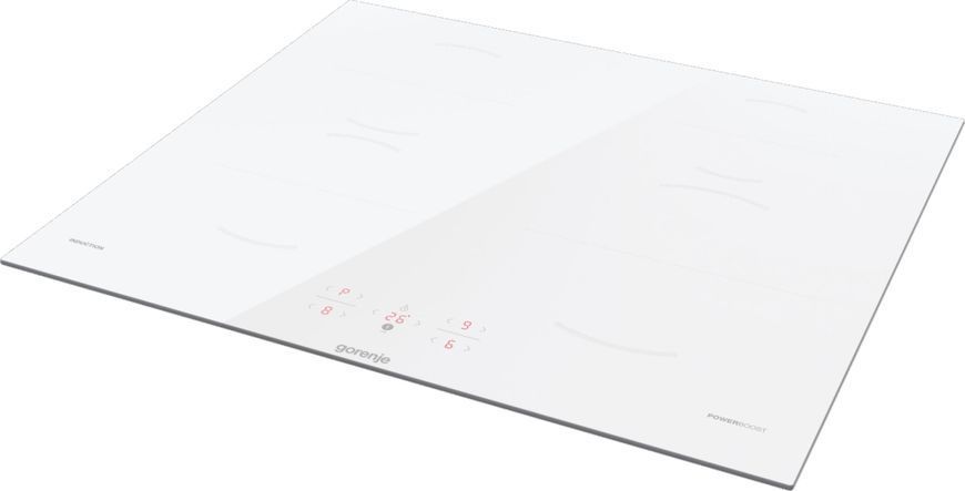 Варильна поверхня Gorenje індукційна, 60см, PowerBoost, AutoDetect, білий (GI6401WSC) 370227 фото