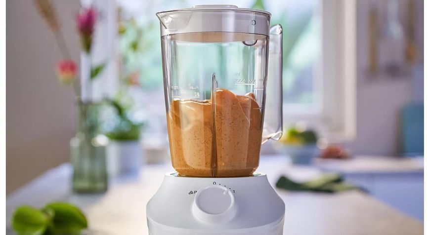 Блендер Philips стаціонарний 3000 series 450Вт, чаша-1900мл, чопер, імпульсний режим, білий (HR2041/17) 363220 фото