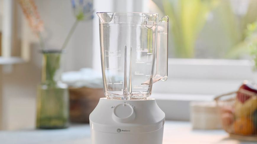 Блендер Philips стаціонарний 3000 series 450Вт, чаша-1900мл, чопер, імпульсний режим, білий (HR2041/17) 363220 фото