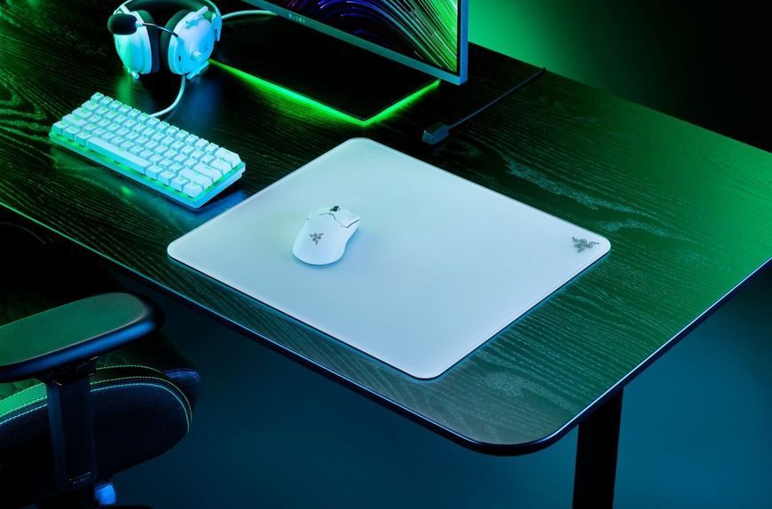 Ігрова поверхня Razer Atlas, L (450x400x5мм), білий (RZ02-04890200-R3M1) 375277 фото