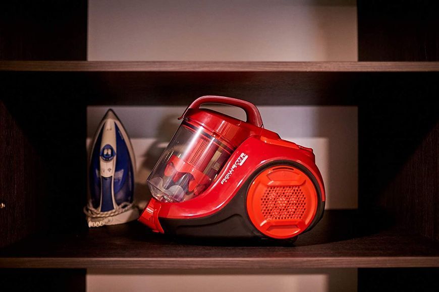 Пилосос Rowenta контейнерний Swift Power Cyclonic, 750Вт, конт пил -1.2л, НЕРА, червоний (RO2913EA) 373741 фото