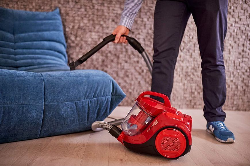 Пилосос Rowenta контейнерний Swift Power Cyclonic, 750Вт, конт пил -1.2л, НЕРА, червоний (RO2913EA) 373741 фото