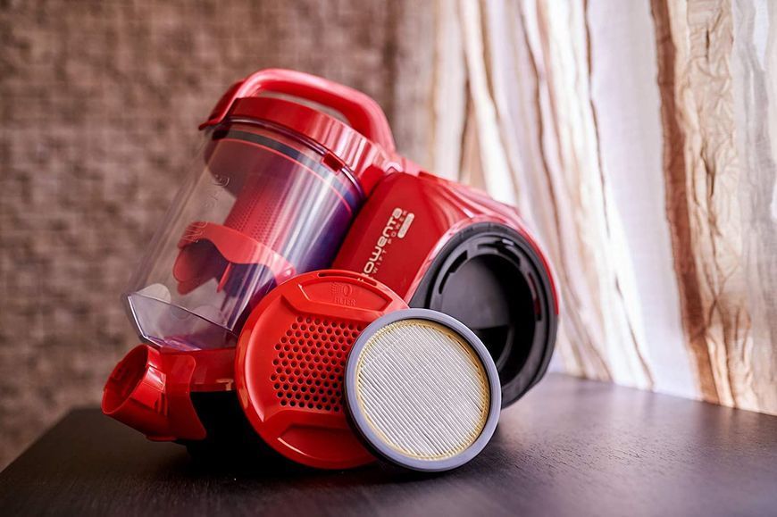 Пилосос Rowenta контейнерний Swift Power Cyclonic, 750Вт, конт пил -1.2л, НЕРА, червоний (RO2913EA) 373741 фото