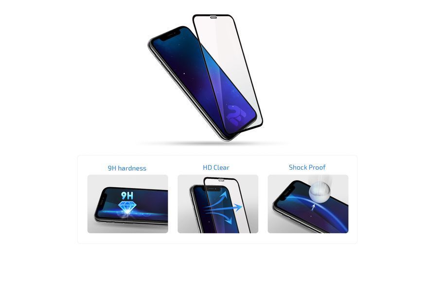 Захисне скло 2E для TECNO Spark 9 pro (KH7n), 2.5D FCFG, (1 Pack), чорна рамка (2E-TC-SP9P-SMFCFG-BB) 374287 фото
