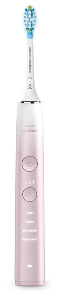 Щітка зубна електр. Philips, Sonicare DiamondClean Prestige 9900, 62т. колив/хв, насадок-1, SenseIQ, зарядний чохол, рожевий (HX9911/84) 369792 фото