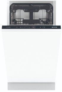 Посудомийна машина Gorenje вбудовувана, 11компл., A+++, 45см, інвертор, 3й кошик, білий (GV561D10) 375618 фото
