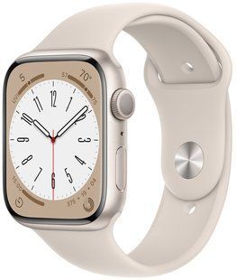 Смарт-годинник Apple Watch Series 8 GPS + LTE 41mm Starlight Aluminum Case With Starlight Sport Band S/M MNUX3 273808 фото