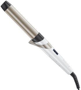 Плойка Remington HYDRAluxe, 61Вт, темп.режимів-5, D -32mm, 140-210С, дисплей, кераміка, білий (CI89H1) 363089 фото
