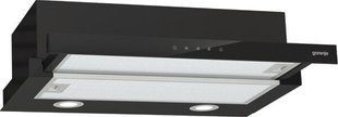 Витяжка Gorenje телескопічна, 60см, 350м.куб/год, чорний (TH64E3BG) 375252 фото