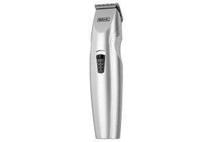 Тример WAHL Mustache & Beard, для бороди і вусів, ААx3, роторний мотор, насадок-4, тример для носа, підставка, сталь, сірий (05606-308) 361770 фото