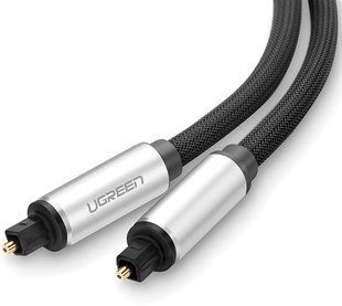 Кабель UGREEN AV108 Toslink Optical Audio Cable 3m (10541) Black 314313 фото