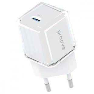Зарядний Пристрій Proove Pure GaN 30W (Type-C) (WCPU30012202) white 348139 фото
